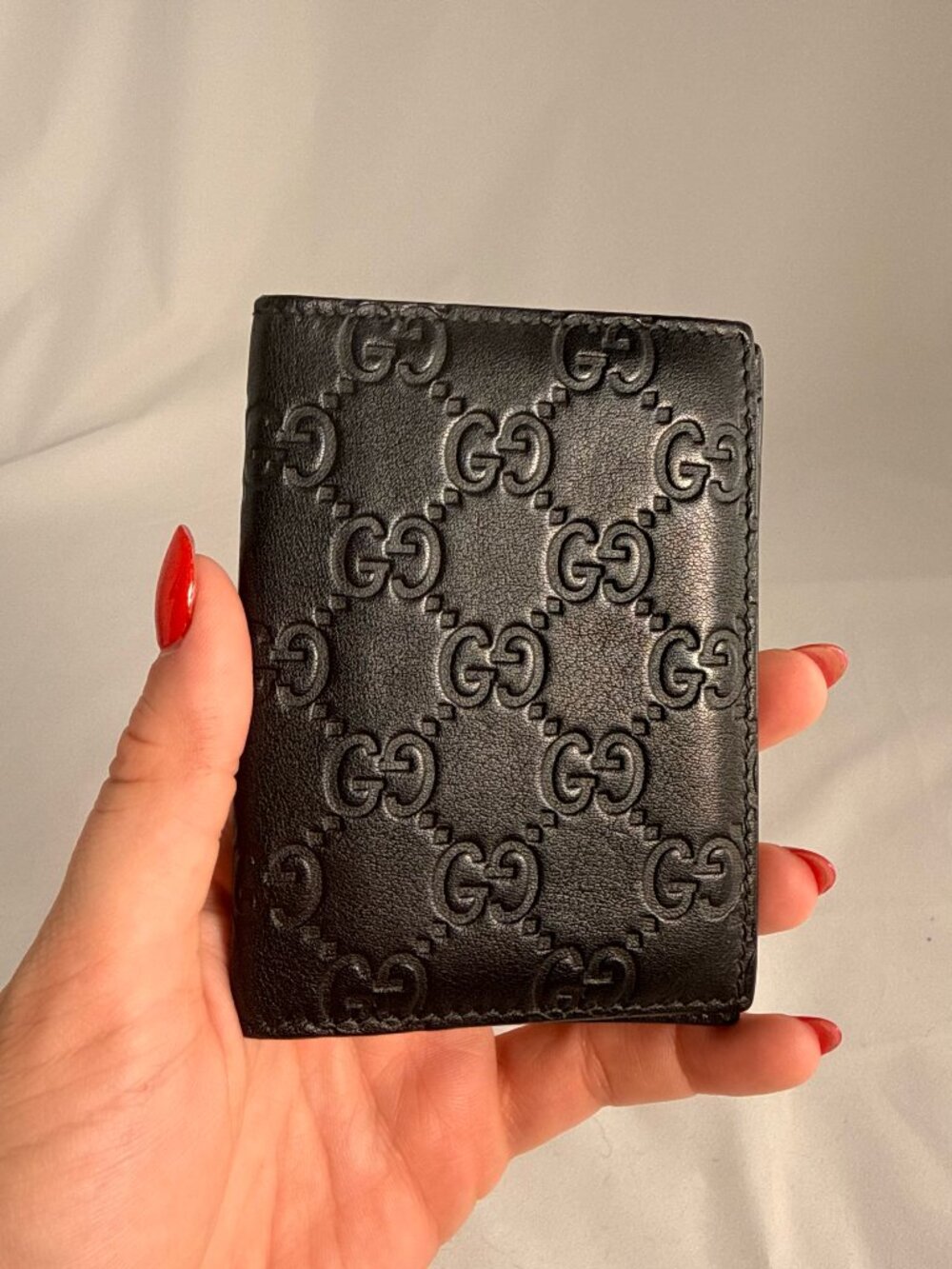 Gucci Guccisima Emblem Card Case